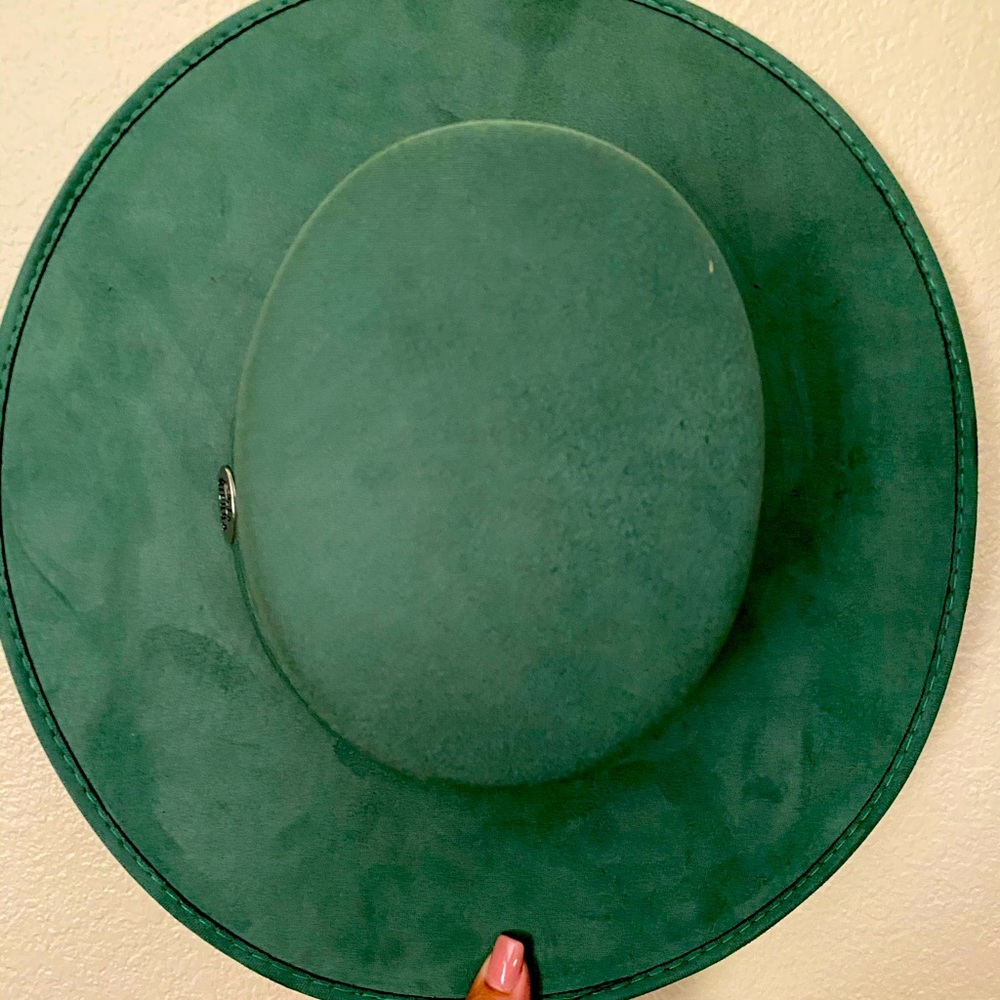 Melissa Cordobés Suede Wide Brim Hat